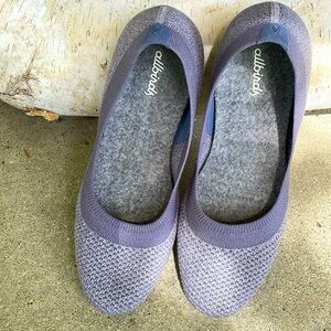 Allbird Mesh ballet flat. A true Medium grey color. Mesh fabric. Breezers style.
